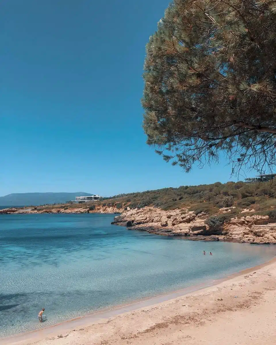 Ekmeksiz Plajı kamp yeri